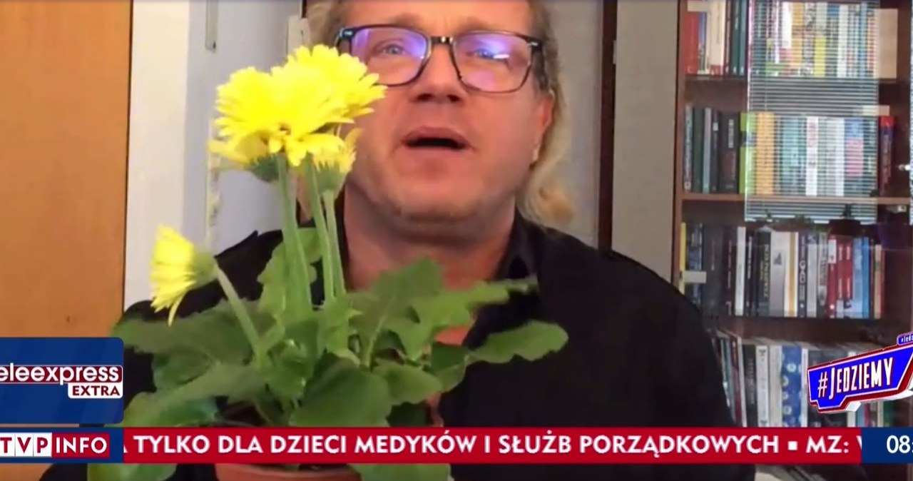 Jarosław Jakimowicz w programie "#Jedziemy" /tvp.info/screen z programu "#Jedziemy" /Nostalgia