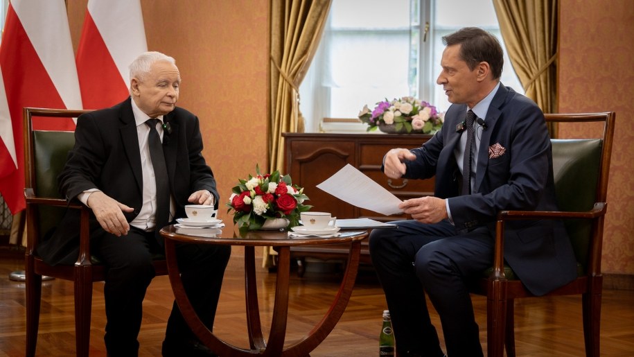 Jarosław Kaczyński był Gościem Krzysztofa Ziemca w RMF FM /RMF FM