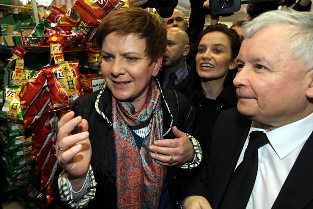 Jarosław Kaczyński był we wtorek w sklepie... /PAP