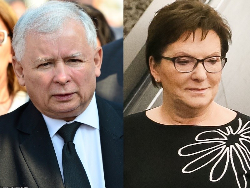 Jarosław Kaczyński, Ewa Kopacz /Mariusz Gaczyński (East News), Paweł Supernak (PAP) /