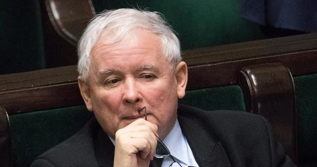 Jarosław Kaczyński. Fot. Adam Zwart /Reporter