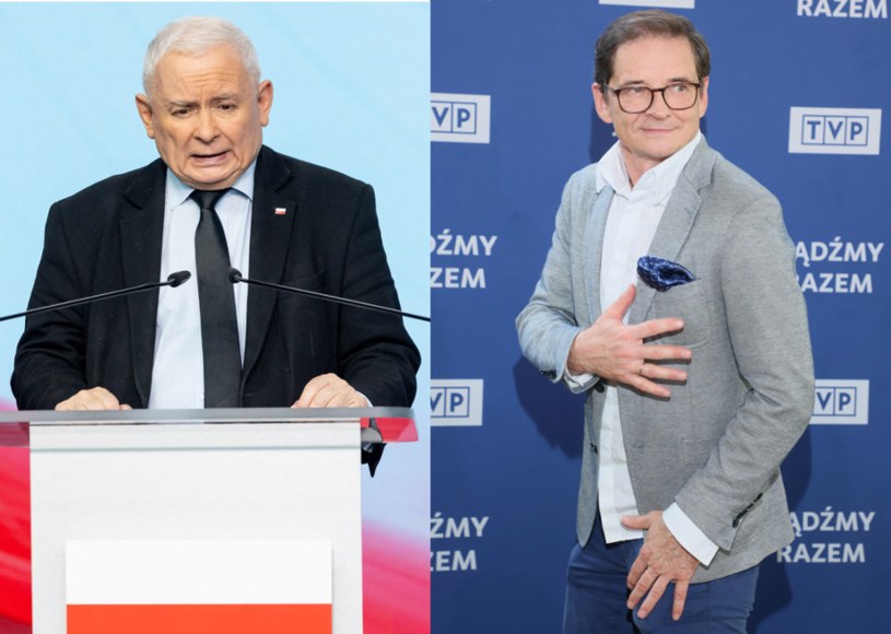 Jarosław Kaczyński grzmi ws. Przemysława Babiarza. Ostro uderzył w TVP. "To skandal"