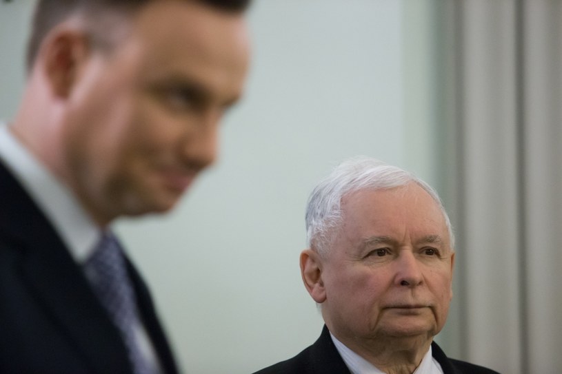 Jarosław Kaczyński i Andrzej Duda / Krystian Maj /Agencja FORUM