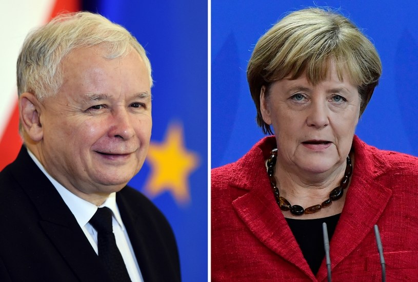 Jarosław Kaczyński i Angela Merkel: Pragmatyczny postęp jest jednak możliwy? /TOBIAS SCHWARZ /AFP