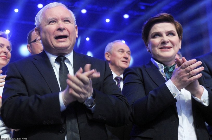 Jarosław Kaczyński i Beata Szydło /Jan Bielecki /East News