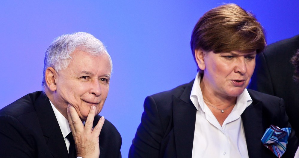 Jarosław Kaczyński i Beata Szydło /Karol Serwis /East News