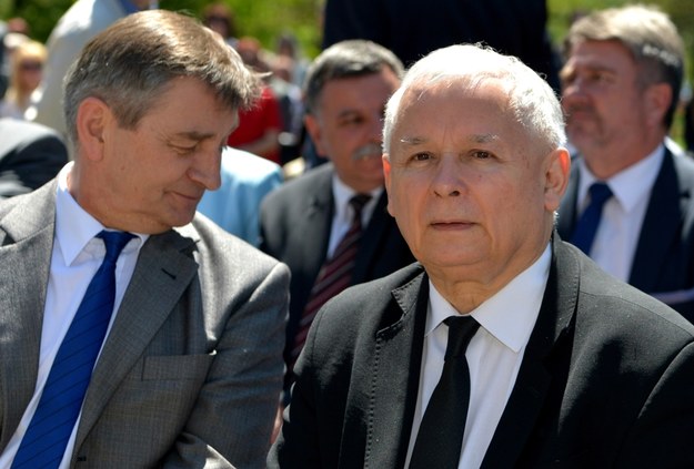 Jarosław Kaczyński i Marek Kuchciński /PAP/Darek Delmanowicz /PAP