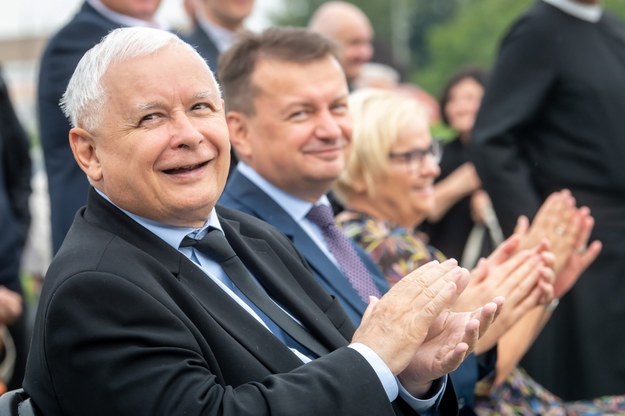Jarosław Kaczyński i Mariusz Błaszczak /\Tytus Żmijewski /PAP