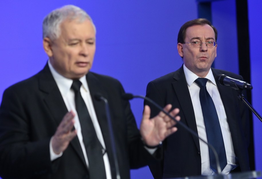 Jarosław Kaczyński i Mariusz Kamiński /Rafał Guz /PAP