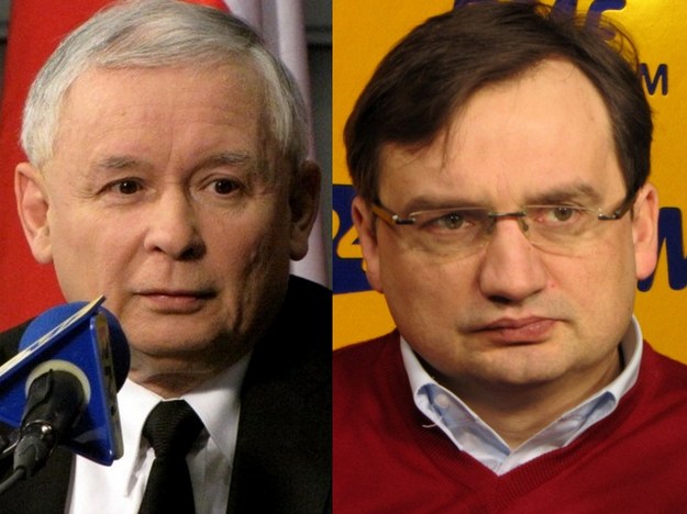 Jarosław Kaczyński i Zbigniew Ziobro /Olga Wasilewska /Archiwum RMF FM
