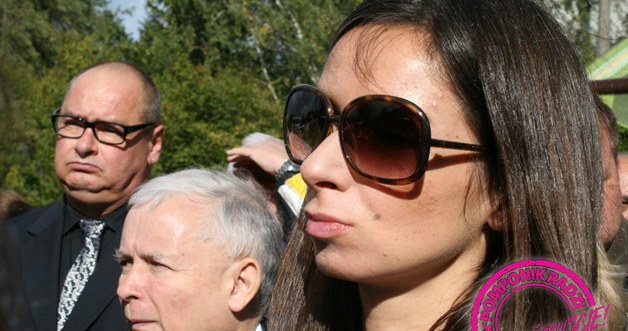 Jarosław Kaczyński, Marta Kaczyńska /Andrzej Wrzesiński /East News