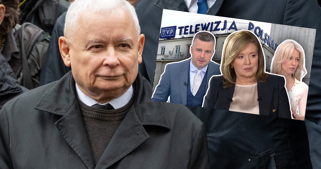 Jarosław Kaczyński mówi, co dalej z dziennikarzami TVP /Agencja FORUM