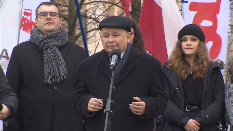 Jarosław Kaczyński mówił o spotkaniu z młodym wyborcą. "Zaczepił mnie"