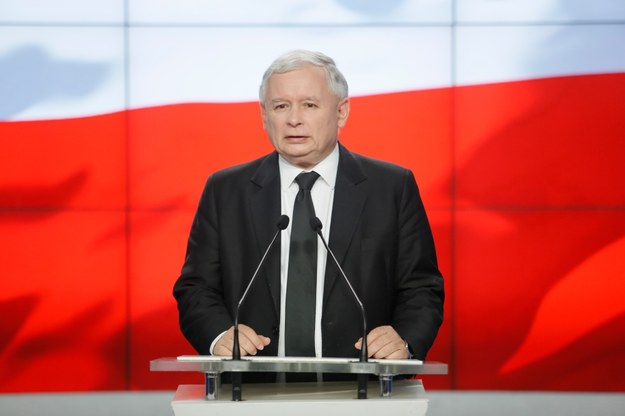 Jarosław Kaczyński: Może zabraknąć pieniędzy na wypłaty dla górników /Leszek Szymański /PAP