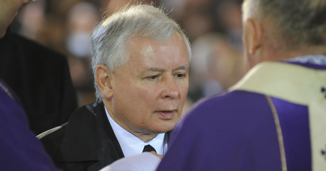 Jarosław Kaczyński na pogrzebie Tadeusza Mazowieckiego /Piotr Andrzejczak /MWMedia