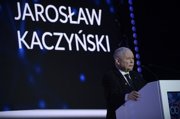 Jarosław Kaczyński na Zjeździe Krajowym Stowarzyszenia OdNowa / 	Marcin Obara  /PAP