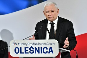 Jarosław Kaczyński: Niemcy nie zajdą daleko z workiem zbrodni na plecach