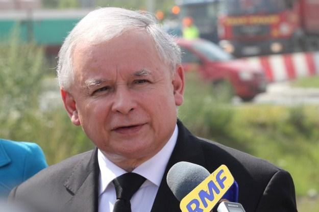 Jarosław Kaczyński obiecuje drogę S7 /PAP