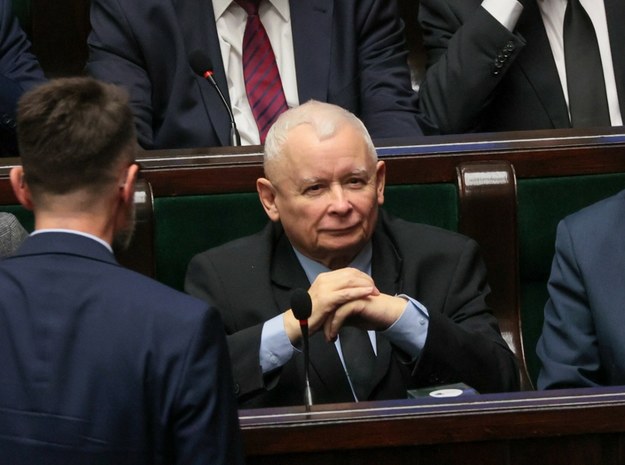 Jarosław Kaczyński podczas 23. posiedzenia Sejmu /Anita Walczewska/East News /East News