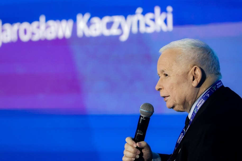 Jarosław Kaczyński podczas Forum Ekonomicznego w Krynicy /Grzegorz Momot /PAP
