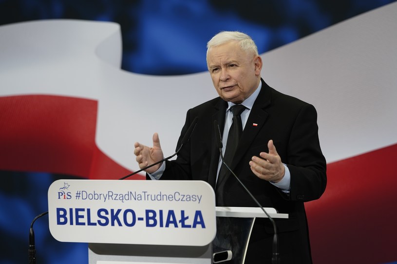 Jarosław Kaczyński podczas spotkania z mieszkańcami Bielska-Białej wyraził kontrowersyjną opinię na temat zmian klimatu /CT  /Agencja FORUM