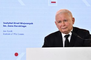 Jarosław Kaczyński: Polska nie zrezygnowała z reparacji wojennych 