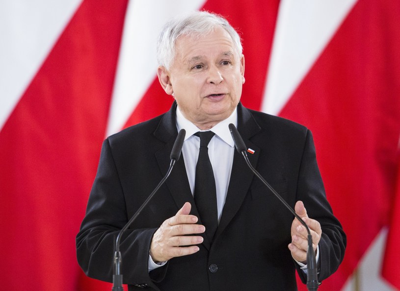 Jarosław Kaczyński, prezes PiS /Andrzej Hulimka  /Reporter