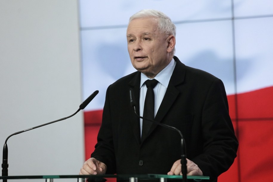 Jarosław Kaczyński, prezes PiS /Wojciech Olkusnik  /PAP