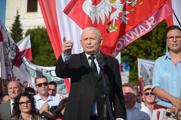 Jarosław Kaczyński, prezes PiS. /Marcin Obara /PAP