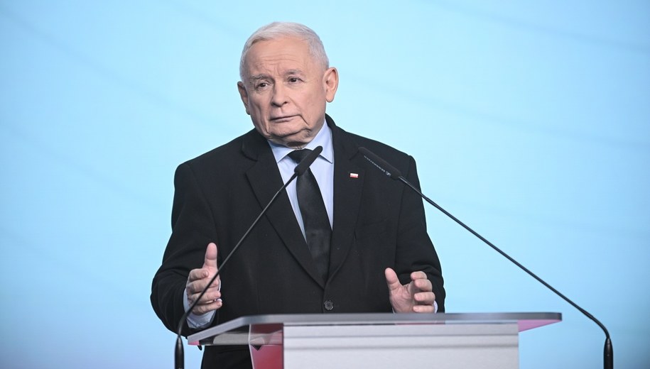 Jarosław Kaczyński - prezes Prawa i Sprawiedliwości /Marcin Obara /PAP