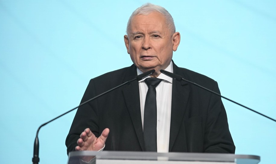 Jarosław Kaczyński - prezes Prawa i Sprawiedliwości /Marcin Obara /PAP