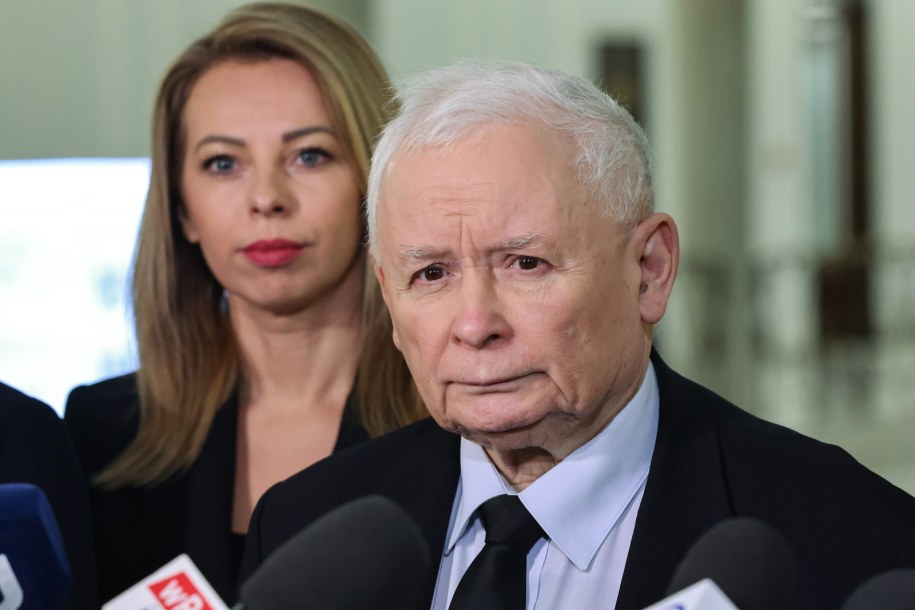 Jarosław Kaczyński - prezes Prawa i Sprawiedliwości /Albert Zawada /PAP