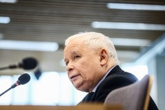 Jarosław Kaczyński przed sejmową komisją śledczą ds. afery wizowej