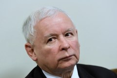 Jarosław Kaczyński twarzą w twarz z Lechem Wałęsą 