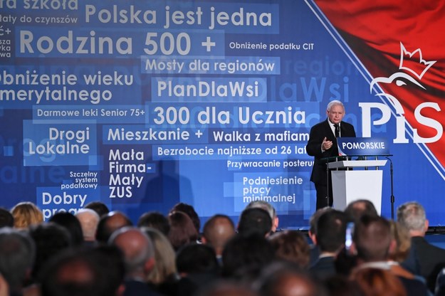 Jarosław Kaczyński w Gdańsku / 	Adam Warżawa    /PAP
