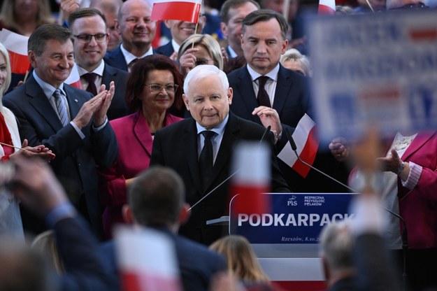 Jarosław Kaczyński w Jasionce /Darek Delmanowicz /PAP