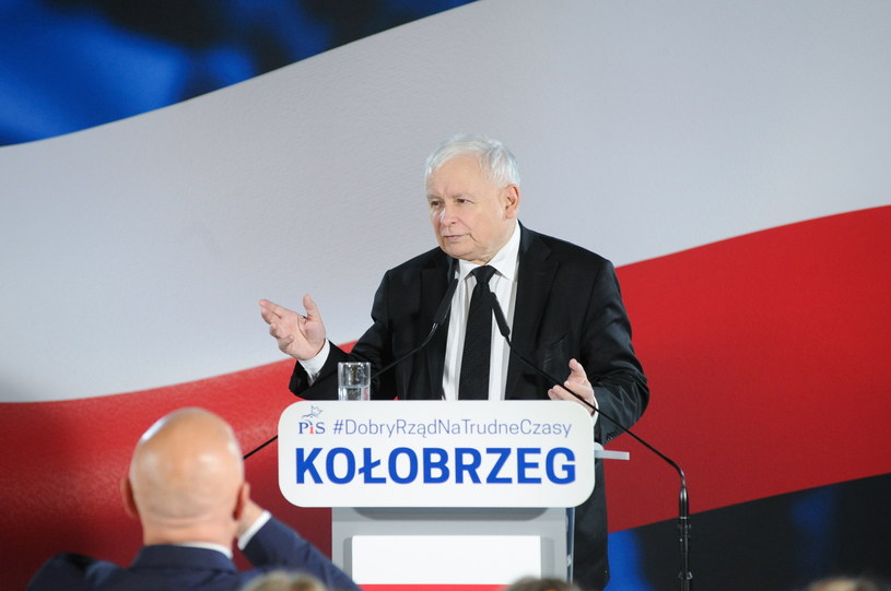Jarosław Kaczyński w Kołobrzegu /PAP/Piotr Kowala /PAP