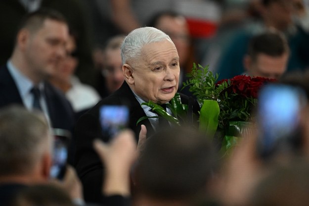 Jarosław Kaczyński w Leżajsku /Darek Delmanowicz /PAP