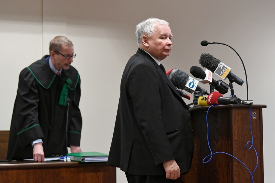 Jarosław Kaczyński w sądzie w Gdańsku / 	Adam Warżawa    /PAP