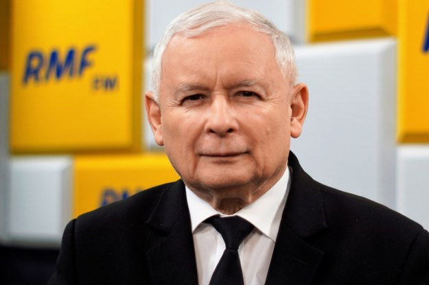 Jarosław Kaczyński w studiu RMF FM /Karolina Bereza /RMF FM