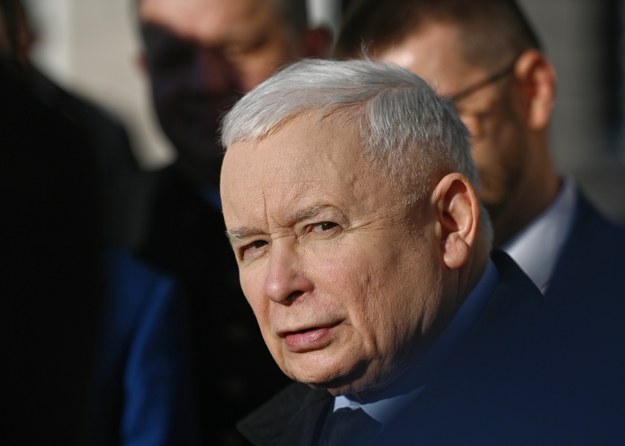Jarosław Kaczyński w Wadowicach /Art Service 2 /PAP