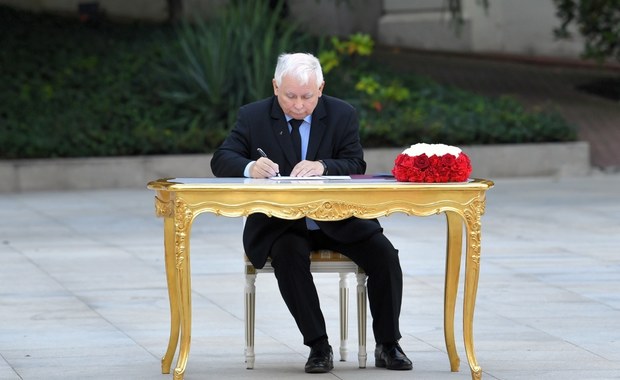 ​Jarosław Kaczyński zajął gabinet po Sasinie i Szydło [WIDEO]