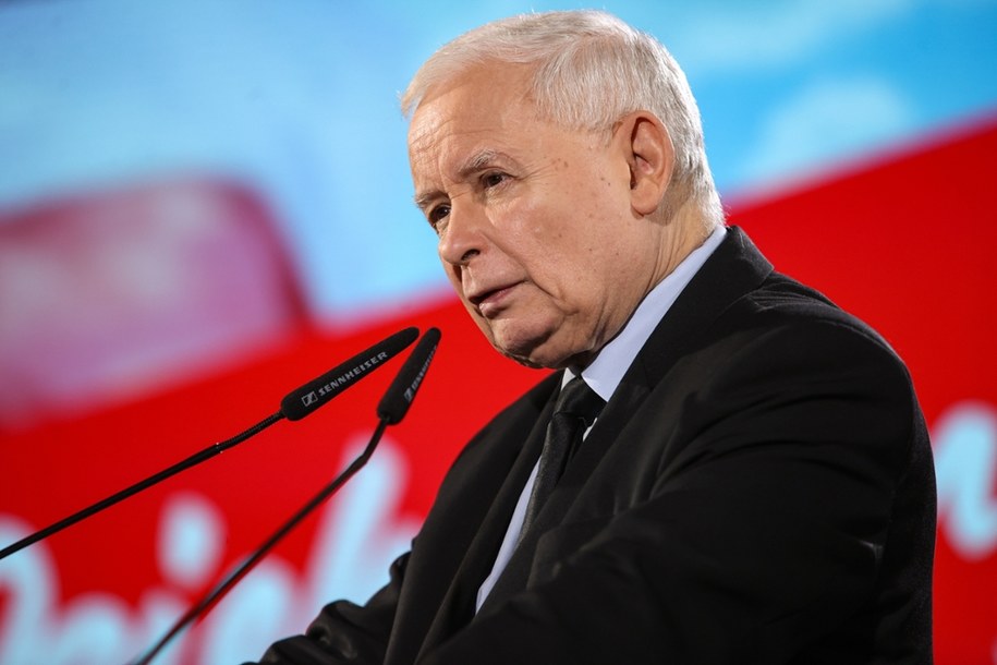 Jarosław Kaczyński został ukarany upomnieniem przez Komisję Etyki Poselskiej /Jarek Praszkiewicz /PAP