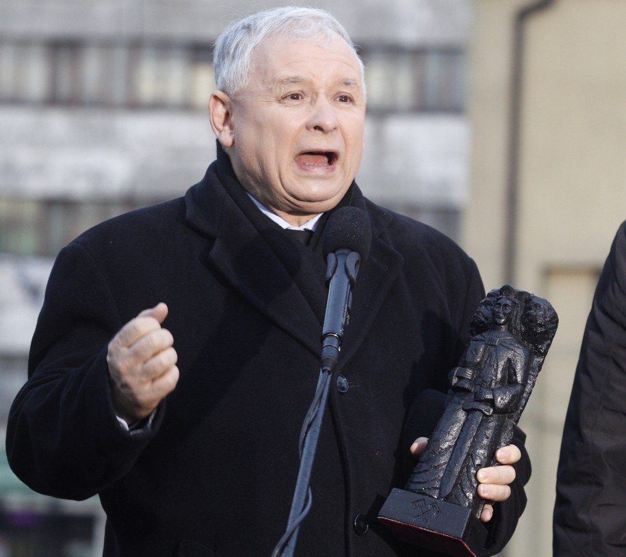 Jarosław Kaczyński /Andrzej Grygiel /PAP