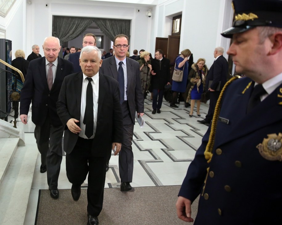 Jarosław Kaczyński /Tomasz Gzell    /PAP