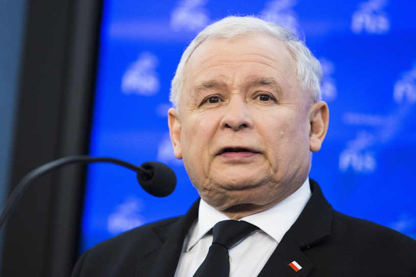 Jarosław Kaczyński /Andrzej Hulimka  /Reporter
