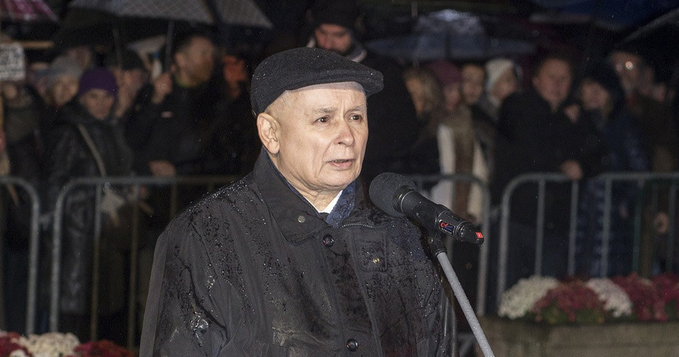 Jarosław Kaczyński /Marek Berezowski /Reporter