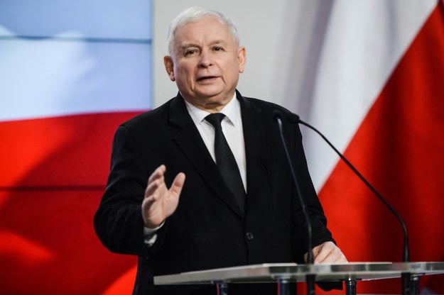 Jarosław Kaczyński / 	Jakub Kamiński    /PAP