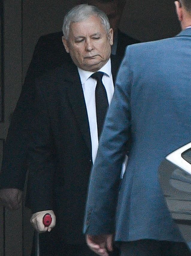 Jarosław Kaczyński /Newspix