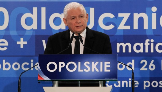 Jarosław Kaczyński /Krzysztof Świderski /PAP